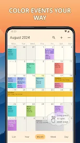 Year View Calendar preview 2