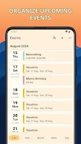 Year View Calendar preview 4
