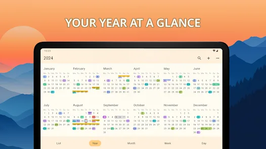 Year View Calendar preview 6