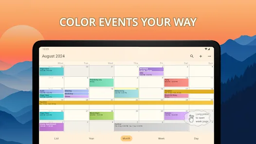 Year View Calendar preview 8